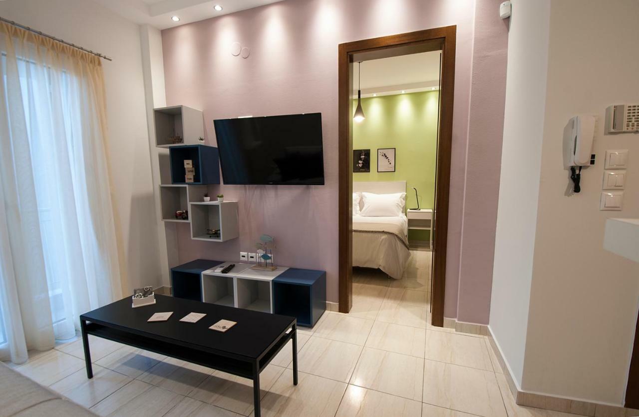 Ferienwohnung Smart Living Flat, Melenikou Thessaloniki Exterior foto