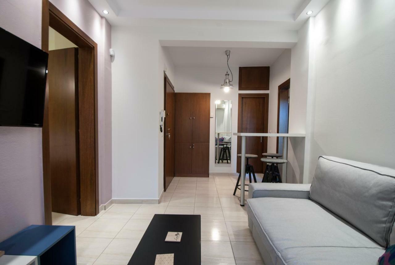 Ferienwohnung Smart Living Flat, Melenikou Thessaloniki Exterior foto